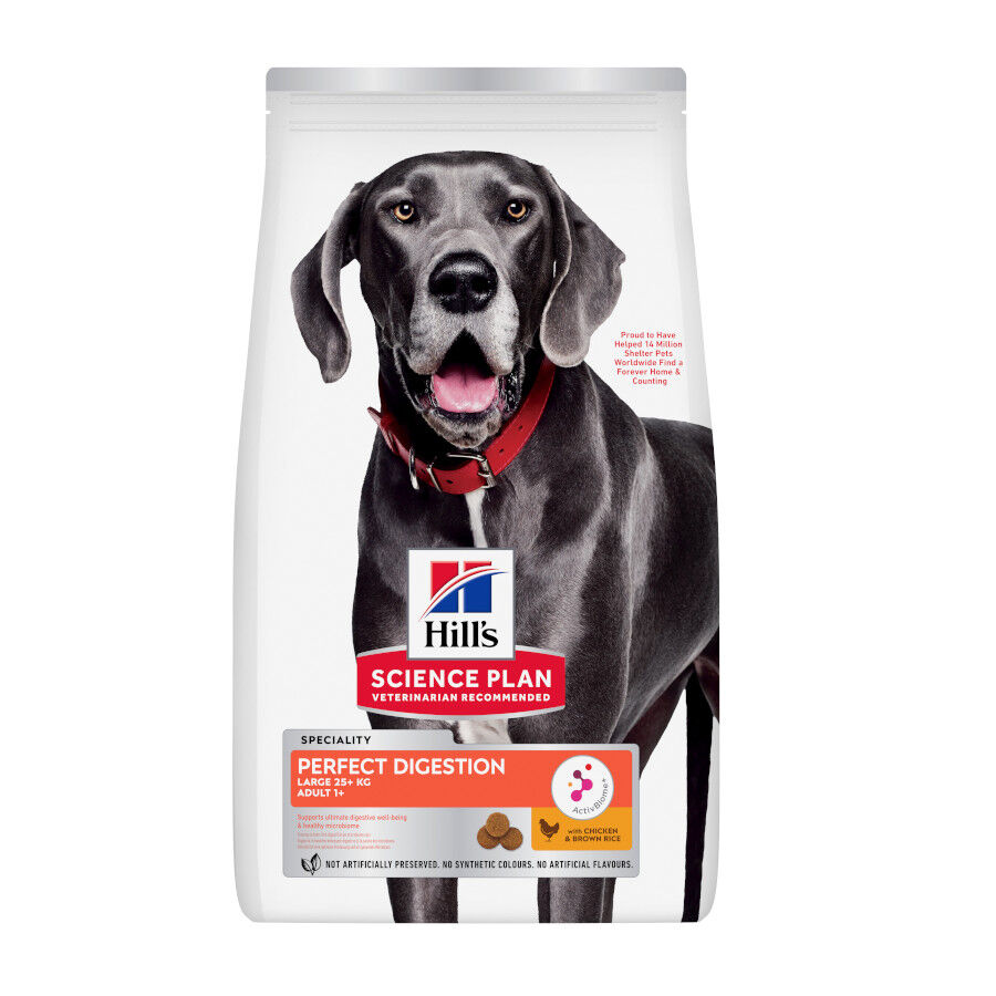 Hill&#039;s Science Plan Perfect Digestion Adult large Pollo pienso para perros thumbnail