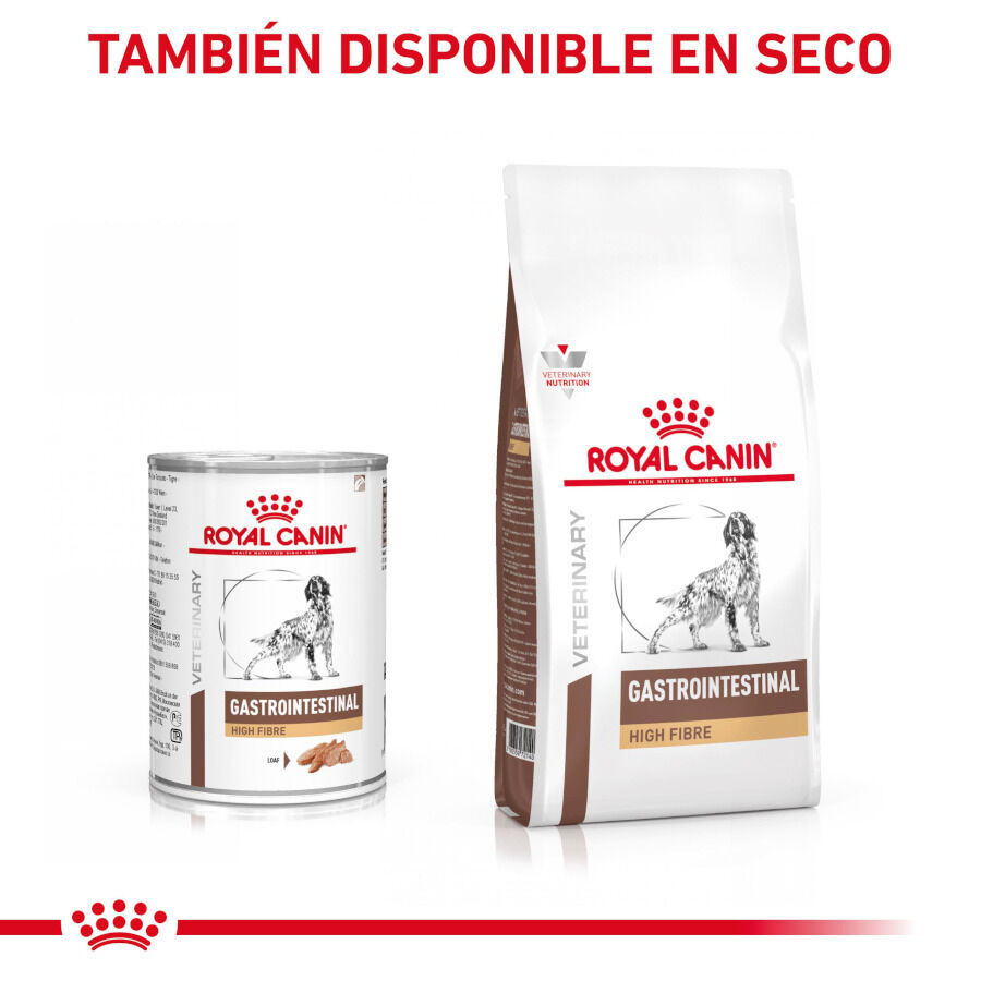 Royal Canin Gastrointestinal High Fibre Paté Lata para perros thumbnail