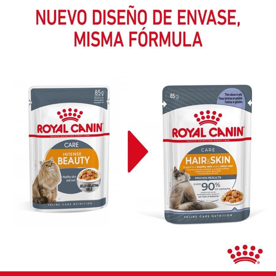 Royal Canin Intense Beauty gelatina sobre para gatos thumbnail