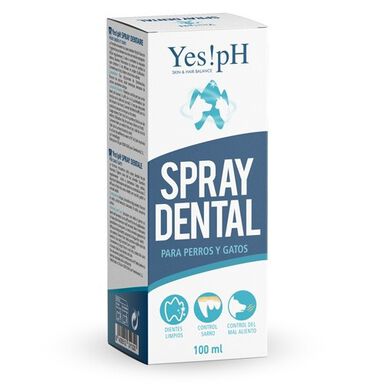 Yes!PH spray bucal cuidado dental para perros y gatos