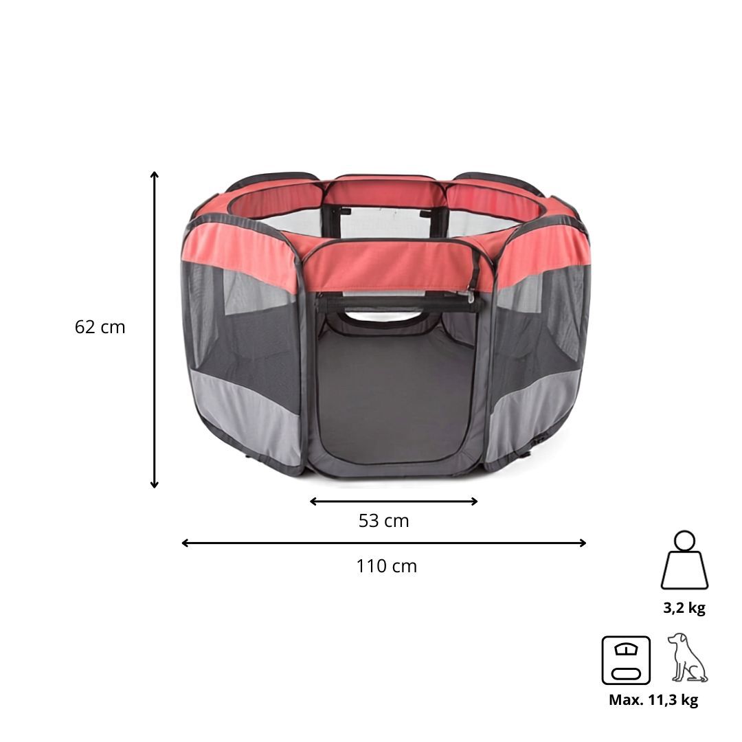 TK-Pet Parque Plegable de Lona para mascotas, , large Imagen numero 4