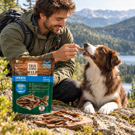 True Origins Espadines Snack para perros