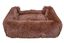 Leeby Cama Suave Antiestrés de Pelo Marrón para perros, , large indicador imagen numero 5