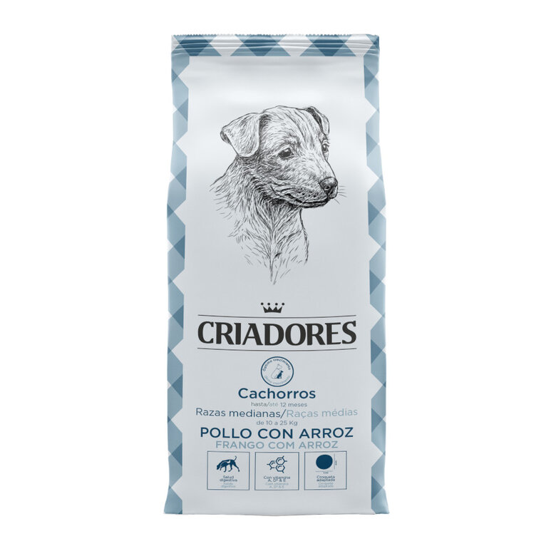 15 kg Criadores Pollo y Arroz pienso para cachorros de razas medianas,  Imagen numero 1 15 kg Criadores Pollo y Arroz pienso para cachorros de razas medianas, , large Imagen numero 1