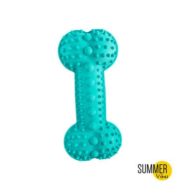 Summer Vibes Mordedor con forma de hueso para perros