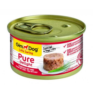 GimDog Pure Delight Atún con ternera lata para perros
