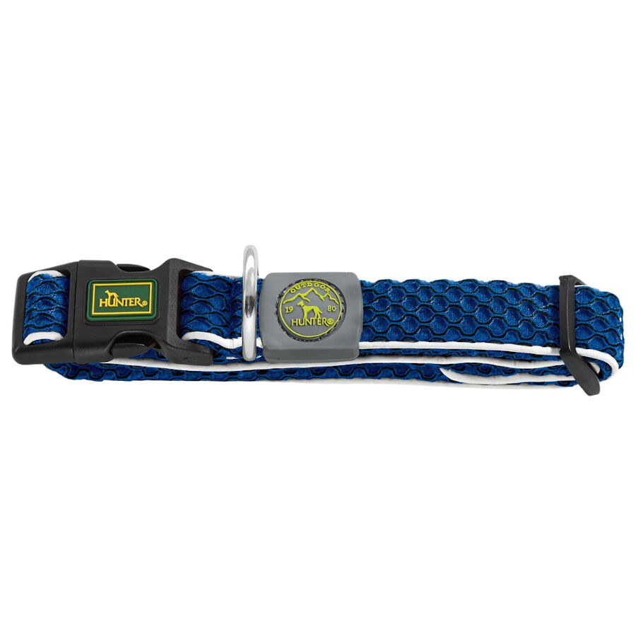 Hunter Hilo Vario Basic Collar azul para perros, , large Imagen numero 1