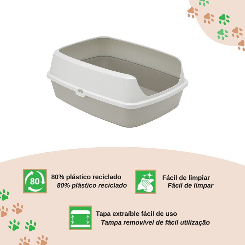 Nice Care Eco Bandeja Sanitaria Azul para gatos,  Imagen numero 3 Nice Care Eco Bandeja Sanitaria Azul para gatos, , large Imagen numero 3