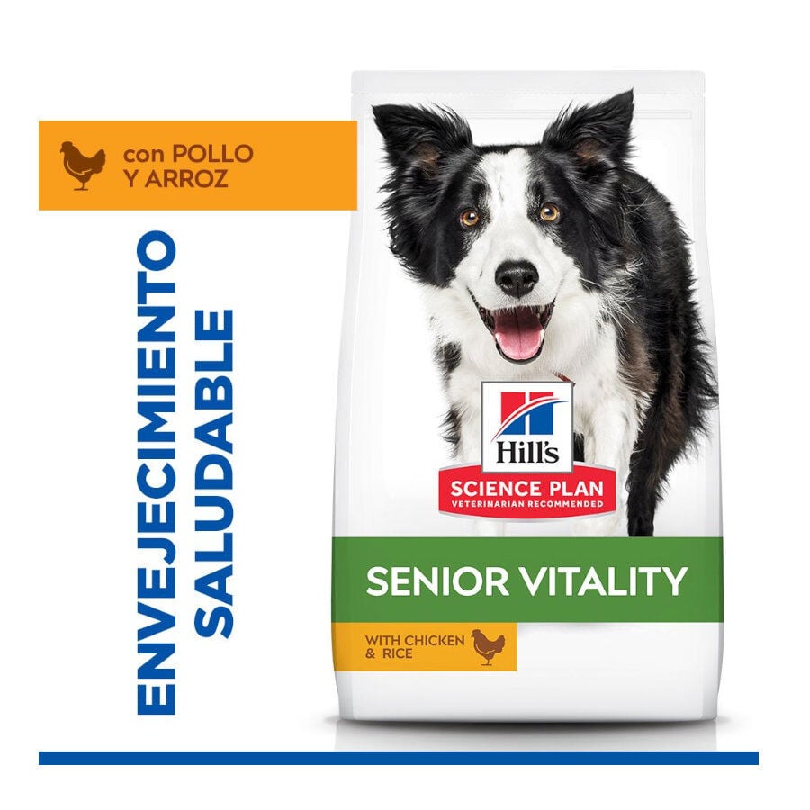 14 kg Hill's Science Plan Youthful Vitality Medium Adult Pollo&nbsp;pienso para perros, , large Imagen numero 2