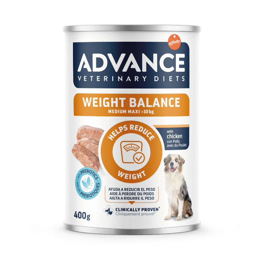 Advance Veterinary Diets Weight Balance Medium Maxi Comida Húmeda para Perros