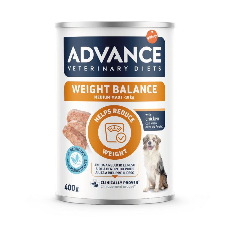 400 g Advance Veterinary Diets Weight Balance Medium Maxi Comida Húmeda para perros,  Imagen numero 1 400 g Advance Veterinary Diets Weight Balance Medium Maxi Comida Húmeda para perros, , large Imagen numero 1