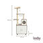 Leeby Luna árbol rascador con mueble para gatos, , large indicador imagen numero 5