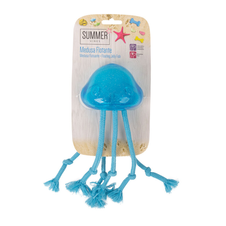Summer Vibes Medusa Flotante juguete para perros,  Imagen numero 1 Summer Vibes Medusa Flotante juguete para perros, , large Imagen numero 1