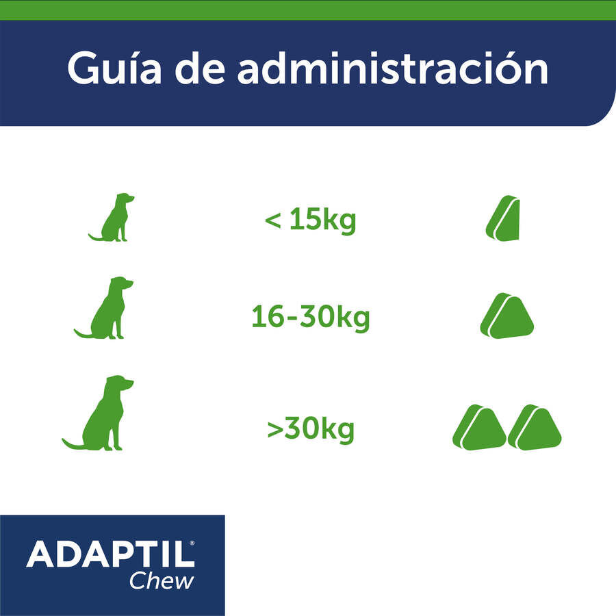 Adaptil Chew Relajante en comprimidos para el estrés ocasional en el perro thumbnail
