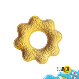 Summer Vibes Mordedor flotante con forma de flor para perros