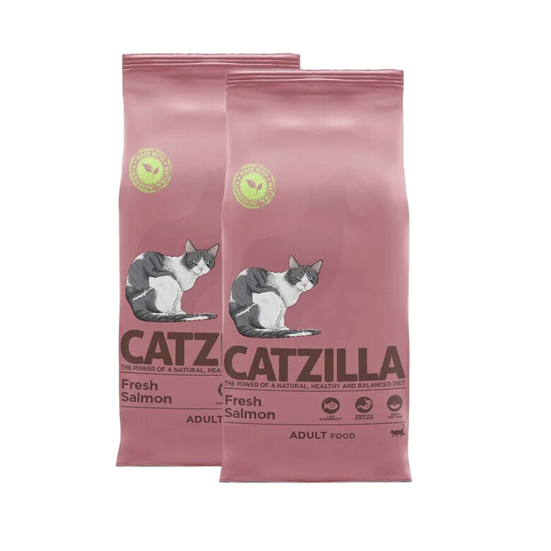 Catzilla Adult Salmón pienso para gatos thumbnail