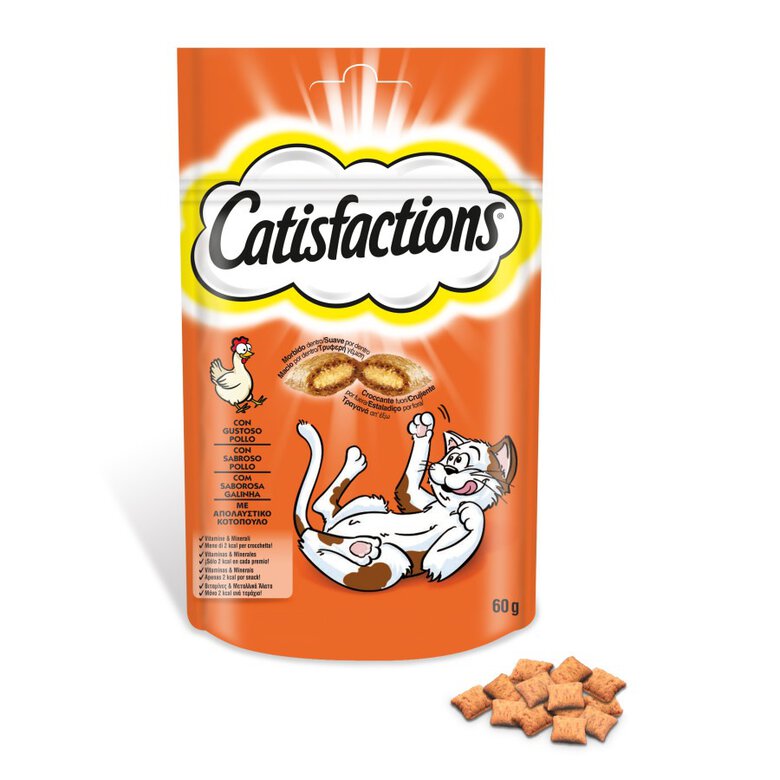 Catisfactions Premios de Pollo para Gatos, , large image number null