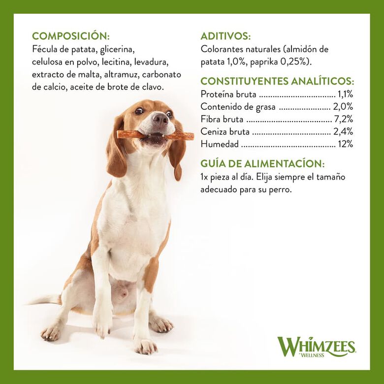 Whimzees Snacks Dentales Grain Free para perros thumbnail
