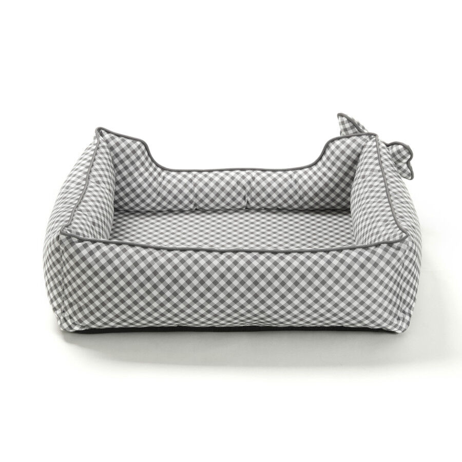 Leeby cama viscoelástica vichy para perros thumbnail