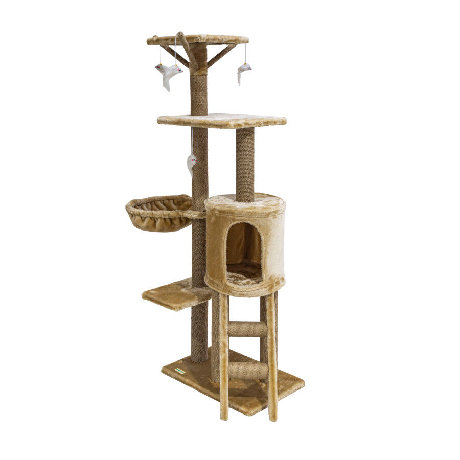 Freedog Rascador Curlcorner Beige para gatos, , large Imagen numero 1