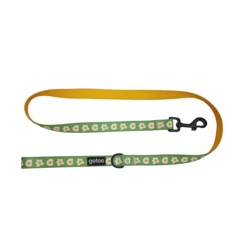 Gotoo Correa estampada verde para perro,  Imagen numero 1 Gotoo Correa estampada verde para perro, , large Imagen numero 1