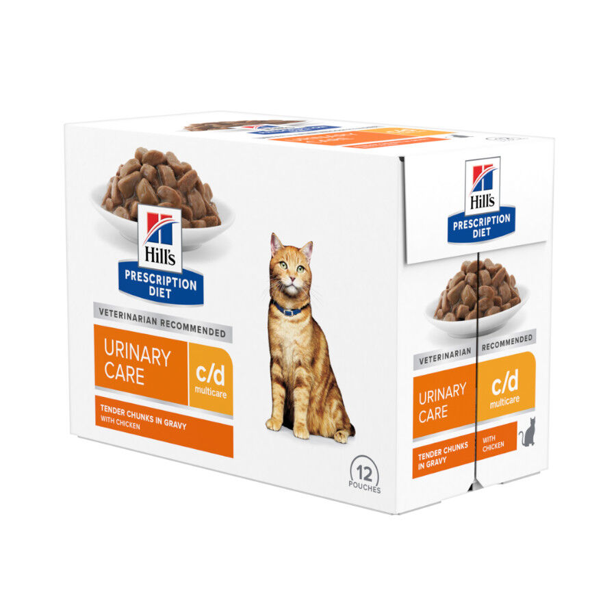 Hill&#039;s Prescription Diet Urinary Care c/d Pollo sobre para gatos