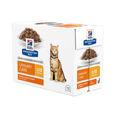 Hill's Prescription Diet Urinary Care c/d Pollo sobre para gatos