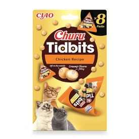 Churu Tidbits Snack bolitas Pollo para gatos