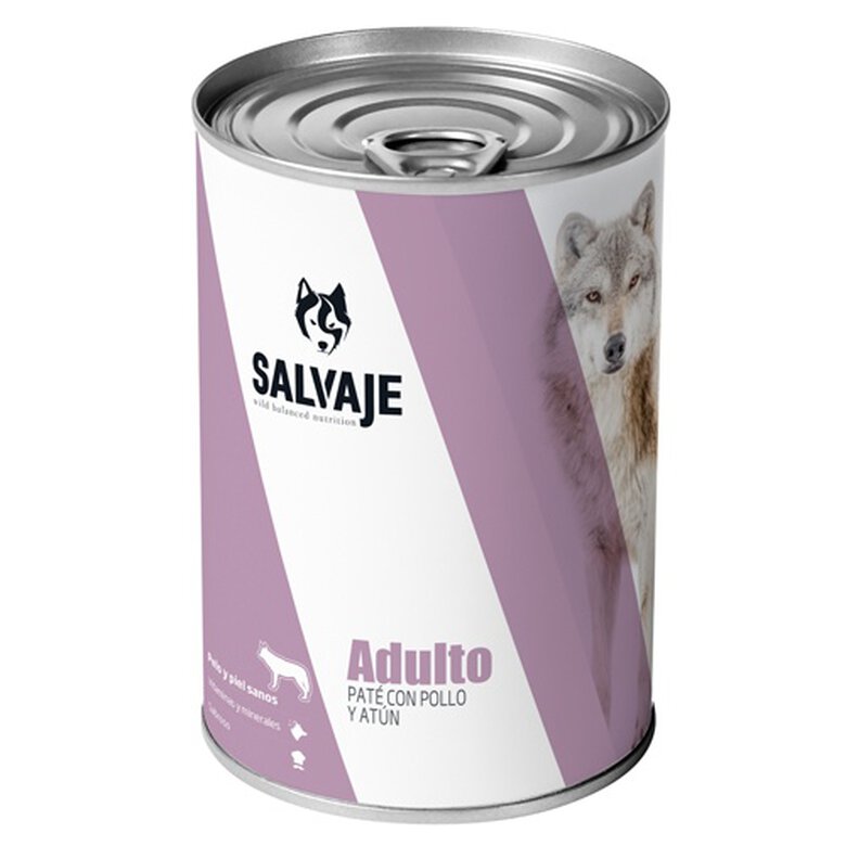 pate_perros_salvaje_adulto_pollo_atun_SAJ40661_M Imagen numero 1 Salvaje Adulto con pollo y atún paté para perros Imagen numero 1