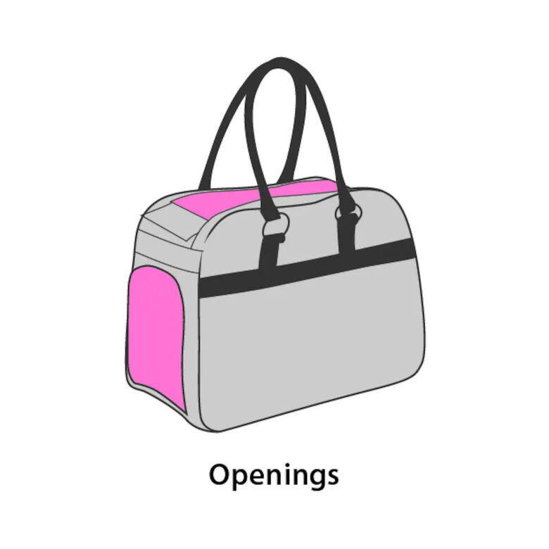 Flamingo Justine Bolsa Transportín Gris para mascotas thumbnail