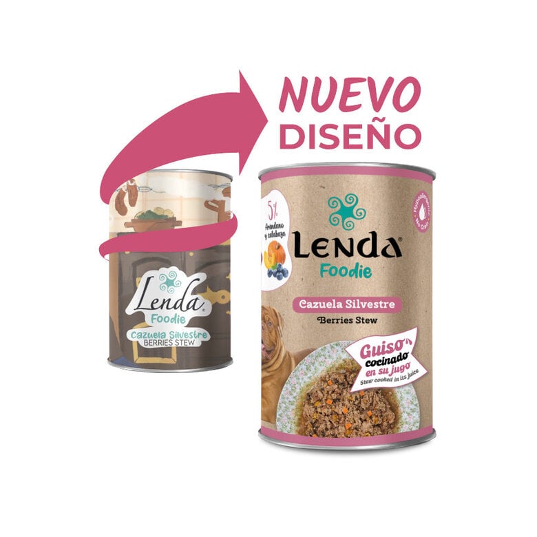 400 g Lenda Cazuela Silvestre lata para perros,  Imagen numero 2 400 g Lenda Cazuela Silvestre lata para perros, , large Imagen numero 2