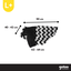 Gotoo Chaqueta Estampado ZigZag para perros, , large indicador imagen numero 4
