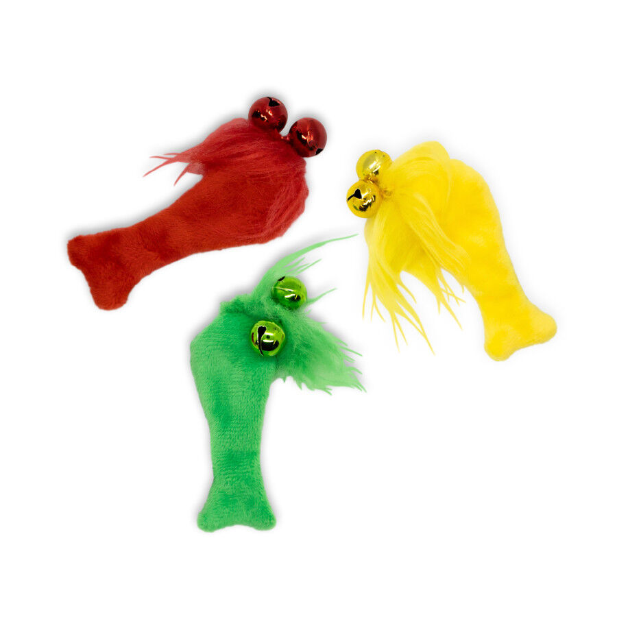Playology Pack de Peluches con Cascabel de Colores para gatos, , large Imagen numero 2