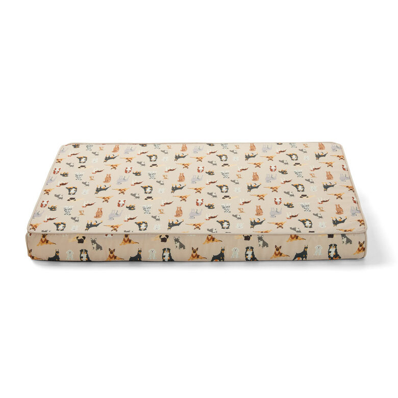 Leeby colchón viscoelástico estampado perros para perros thumbnail