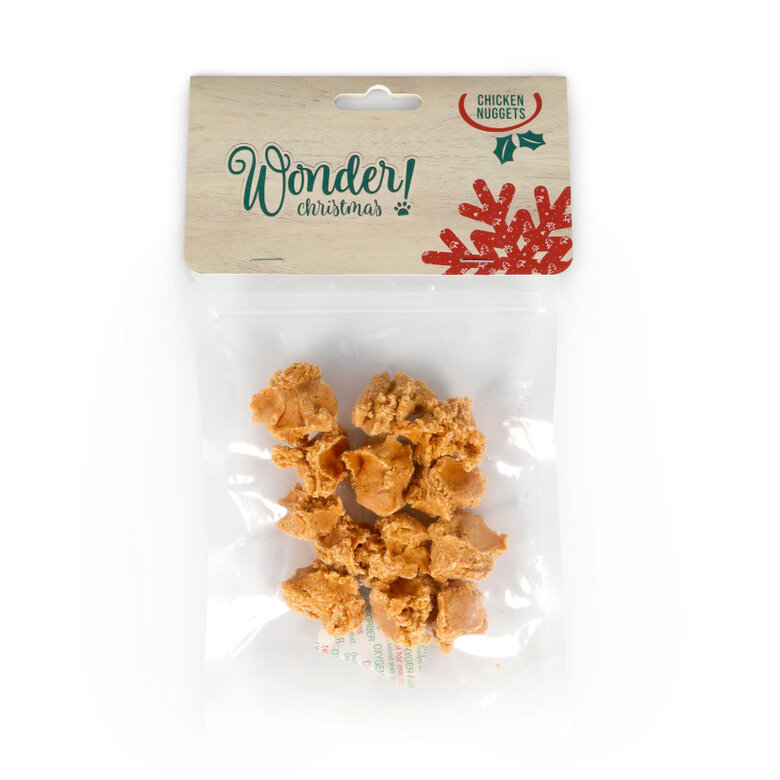 80 g Wonder Christmas Nuggets de Pollo Navideños para perros,  Imagen numero 3 80 g Wonder Christmas Nuggets de Pollo Navideños para perros, , large Imagen numero 3