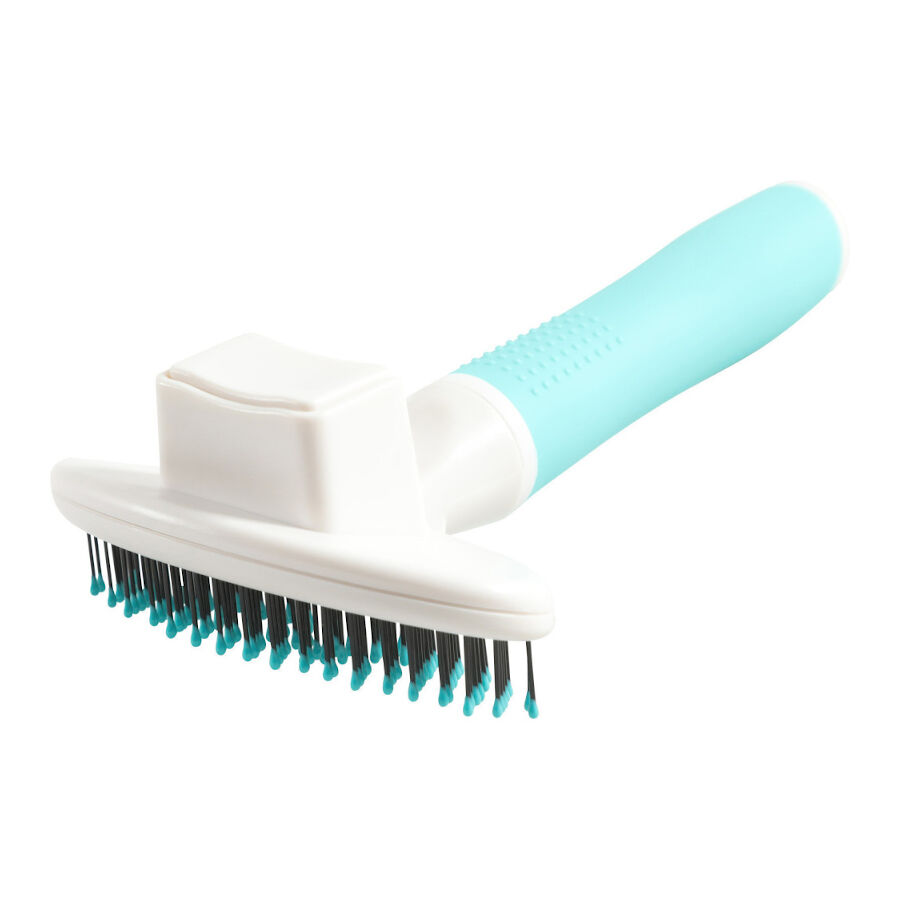 Zolux Anah Puppy Cepillo Suave Slicker Retráctil carda para perros thumbnail