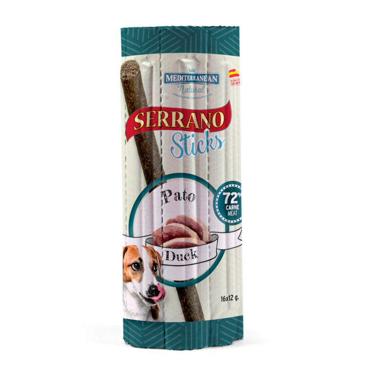 Mediterranean Natural Serrano Barritas de Pato para perros thumbnail