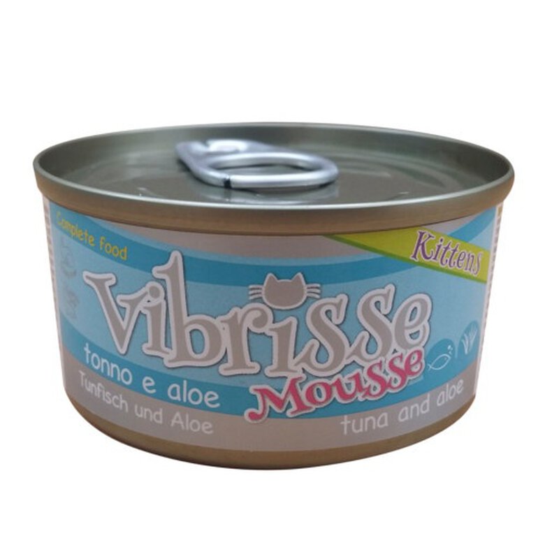 70 g Croci Kitten Vibrisse Mousse de Atún y Aloe lata,  Imagen numero 1 70 g Croci Kitten Vibrisse Mousse de Atún y Aloe lata, , large Imagen numero 1