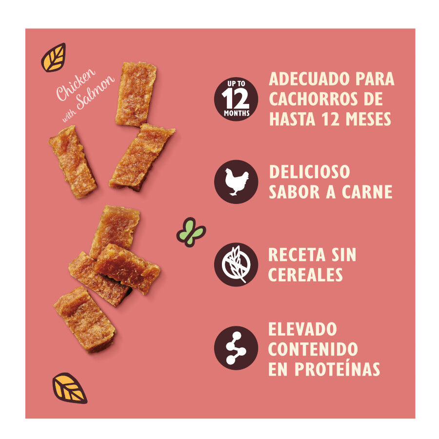 Lily&#039;s Kitchen Bocaditos Puppy Pollo y Salmón para perros thumbnail