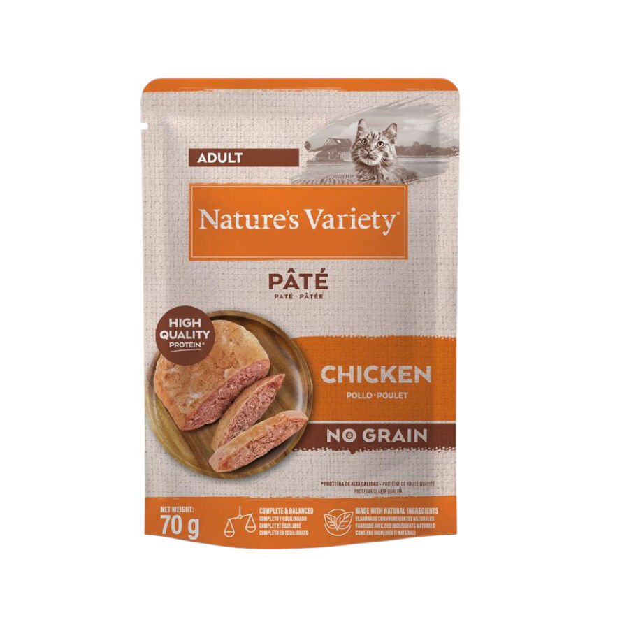 70 g Nature's Variety Original Adult pollo sobre para gatos, , large Imagen numero 1