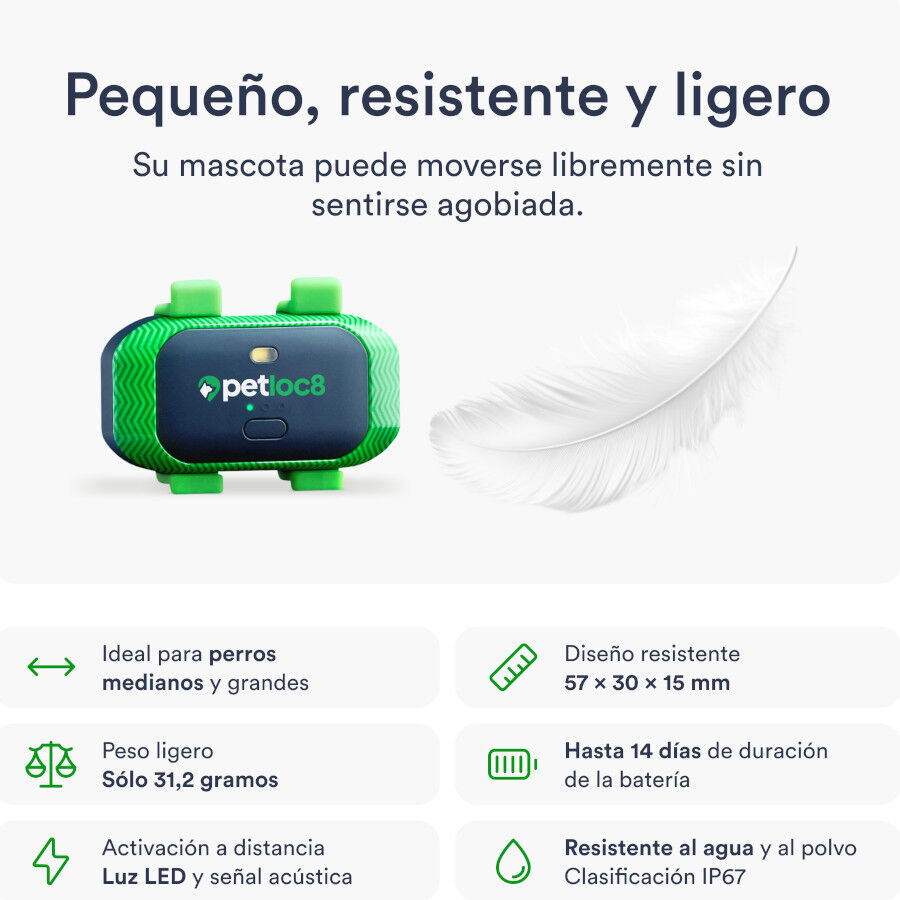 Trackimo Localizador GPS Petloc8 4G para perros y gatos, , large Imagen numero 4