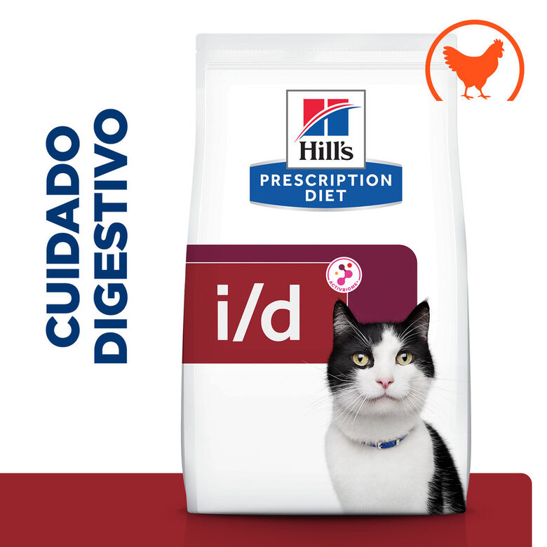 Hill&#039;s Prescription Diet Digestive Care i/d Pollo pienso para gatos thumbnail