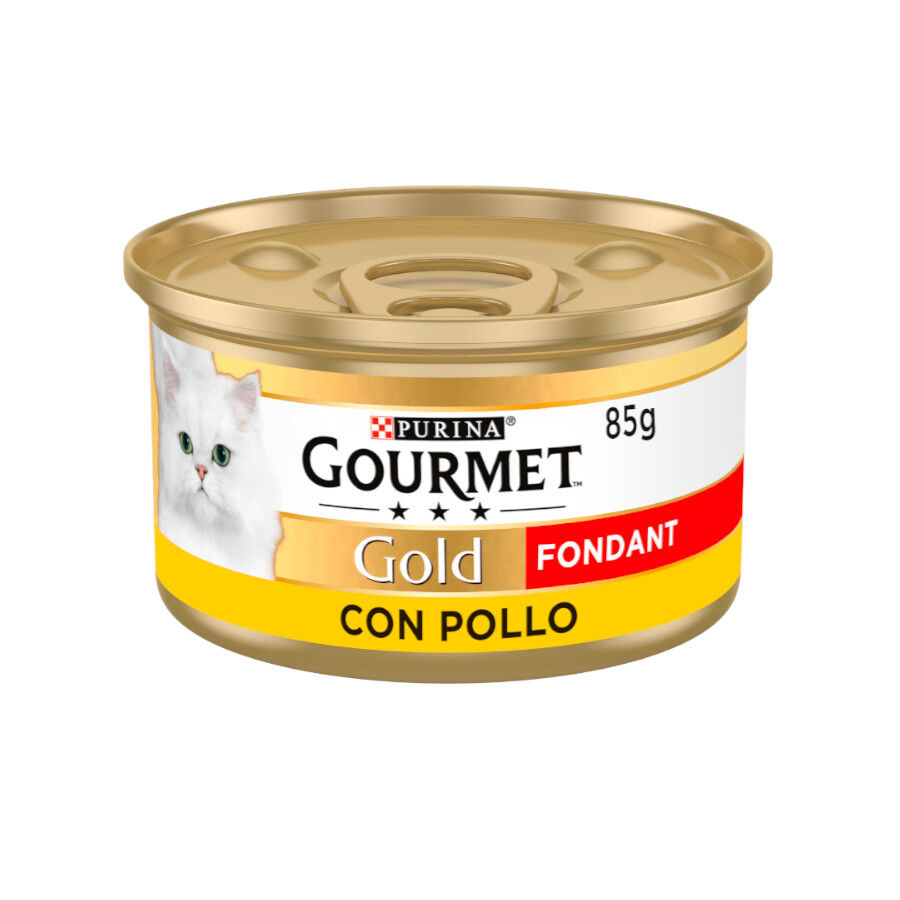 Gourmet Gold Fondant Pollo en Paté lata para gatos thumbnail