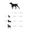 Dukier Clásico Arnés Estampado Leopardo para perros, , large indicador imagen numero 3
