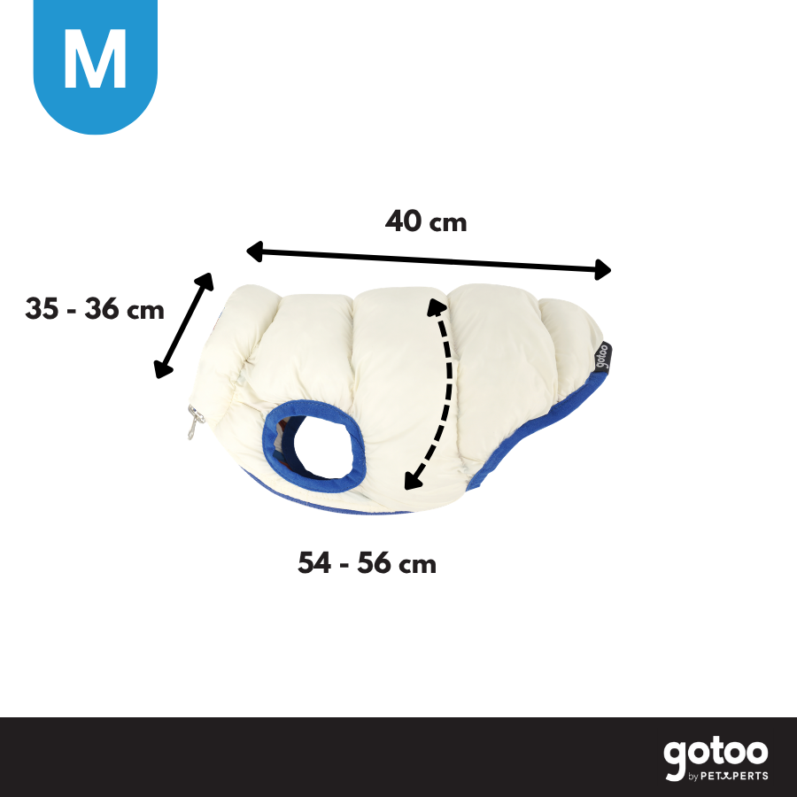 Goto Abrigo Reversible Acolchado para perros, , large Imagen numero 4