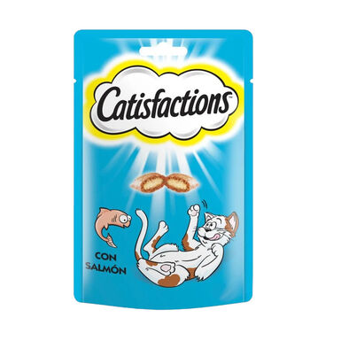 Catisfactions Premios de Salmón para Gatos