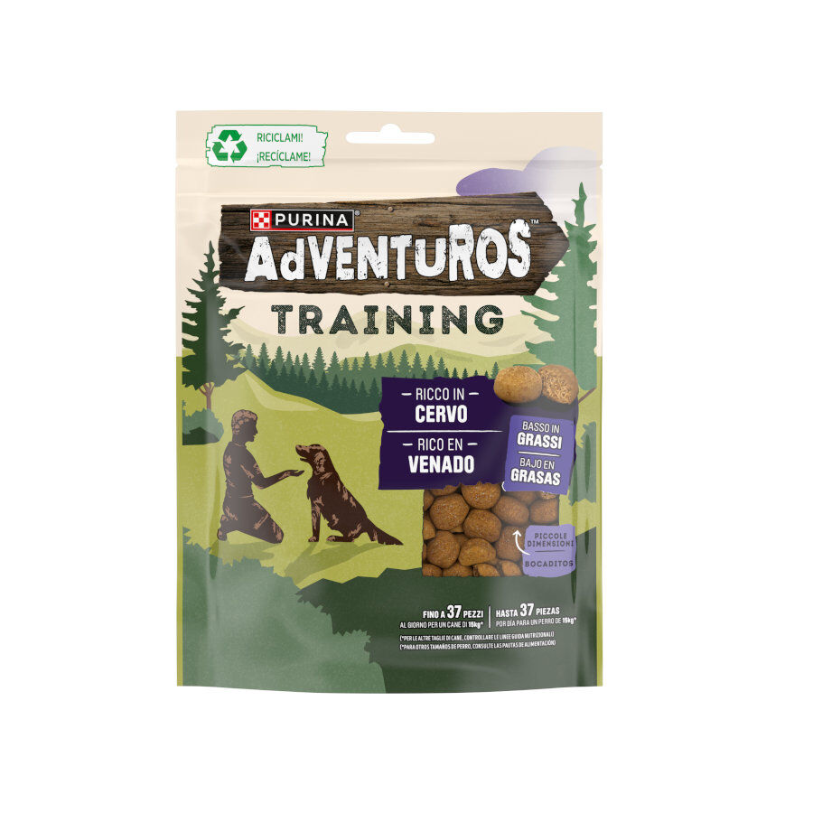 115 g Adventuros Training Bocaditos de Venado para perros, , large Imagen numero 1