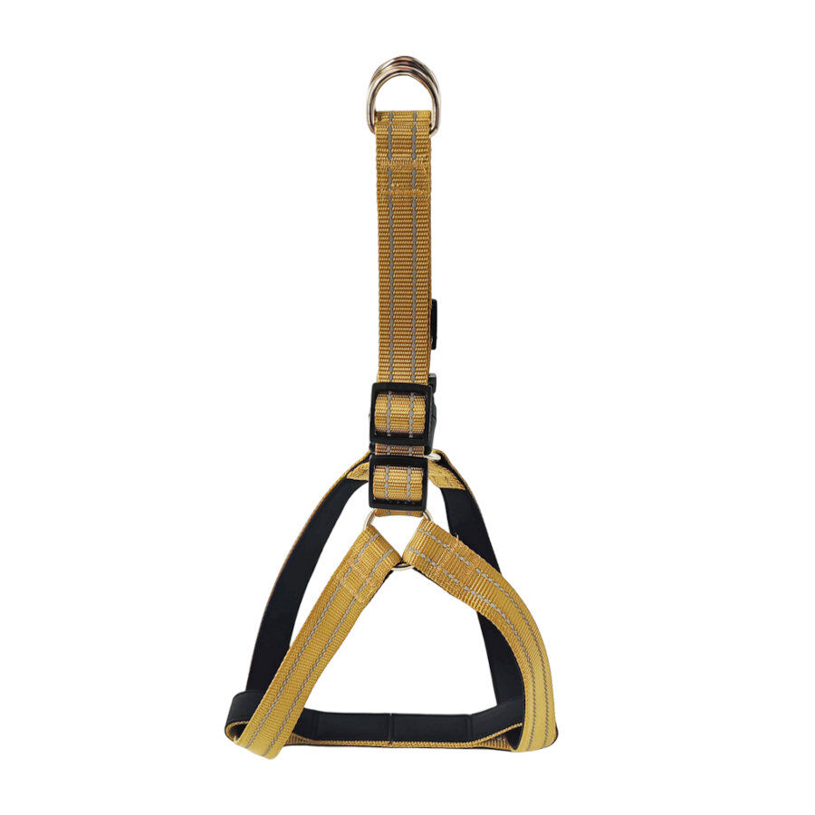 Gotoo Arn&eacute;s reflectante de neopreno beige para perros, , large Imagen numero 1