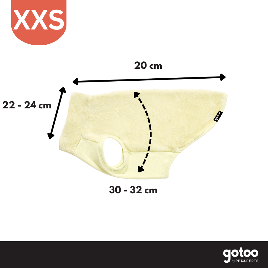 Gotoo Jersey Polar Amarillo para perros, , large Imagen numero 4