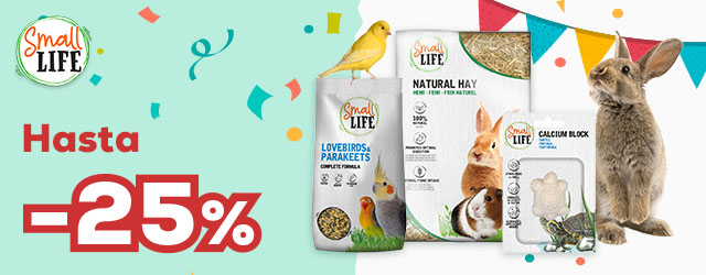 Hasta -25% en la 2ª unidad en Small Life